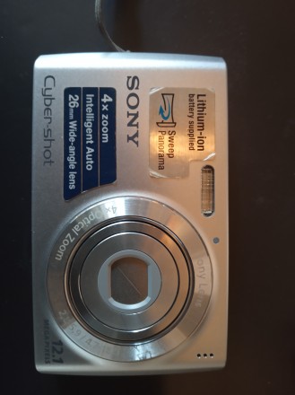 Продам цифровой фотоаппарат SONY DSC-W510 в хорошем , рабочем состоянии в компле. . фото 4
