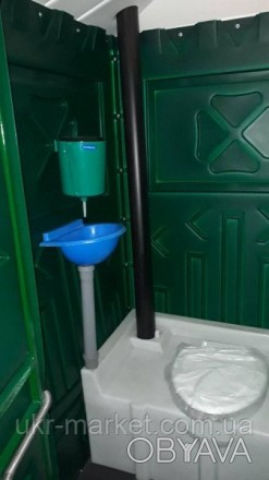 Передвижная туалетная кабина оптимальное сочетание цены и качества. Изготовлена . . фото 1