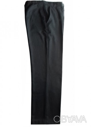 Классические черные брюки на мальчика. Длина 95,5см, длина по поясу 84 см. Школь. . фото 1