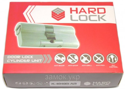 Hard Lock K-серия ключ/ключ 
 
Hard Lock K-серия – цилиндр с функциями: антибамп. . фото 14