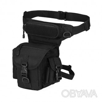 AOKALI Outdoor A90 - многофункциональная тактическая сумка на бедро
У каждого му. . фото 1