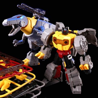  
Детский игрушечный робот-трансформер-конструктор Гримлок G1 Transformer-constr. . фото 4
