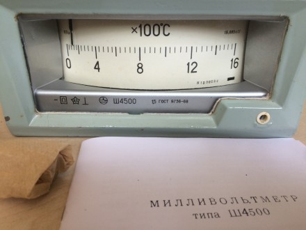 Милливольтметр Ш4500. Киев. фото 1 Милливольтметр Ш4500. Киев. фото 1