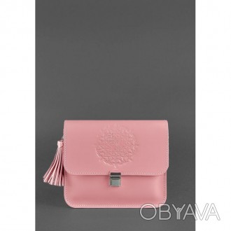 Невероятно стильная и привлекательная Бохо-Сумка Лилу розово-персикового цвета п. . фото 1