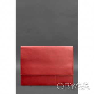 Кожаная красная папка формата А4 – идеальное дополнение стильной деловой леди. Т. . фото 1