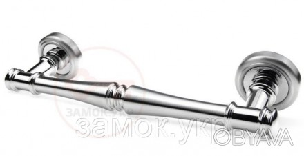 Итальянская входная дверная ручка-скоба Fadex Tako MG33 хром полированный \ хром. . фото 1