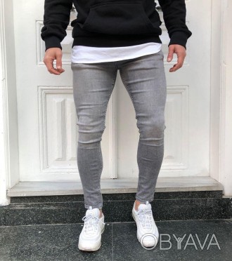 Мужские узкие джинсы турецкие серого цвета .ЛЮКС качество!
Размеры:29-36 (Полном. . фото 1