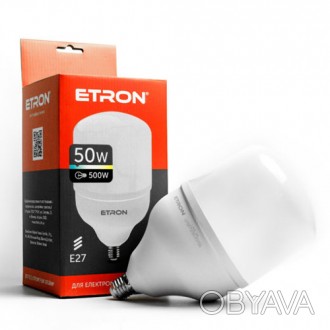 
LED лампа ETRON 1-EHP-305 T140 50W 6500K E27 Продажа оптом и в розницу. Доставк. . фото 1