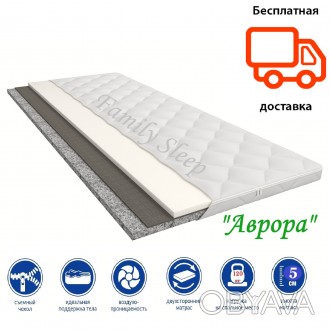 
Топпер-футон Аврора высотой 5см от производителя ТМ FAMILY SLEEP
Сроки изготовл. . фото 1