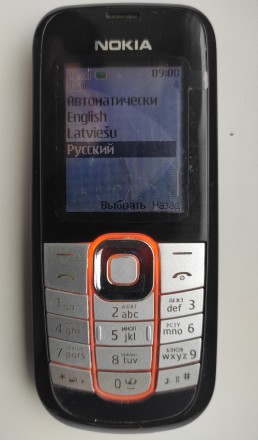 Nokia 2600с-2 б/ушный кнопочный телефон серебристо-черного цвета в НОВОМ корпусе. . фото 10