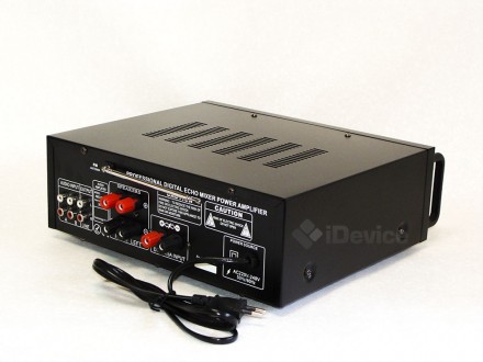 Интегральный усилитель UKC AV-326BT Bluetooth – усилитель звука, двухканал. . фото 4
