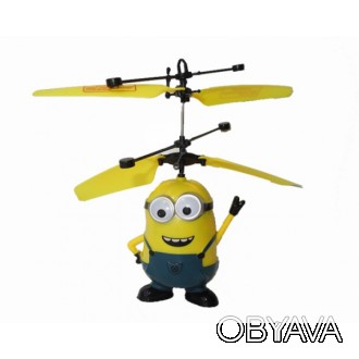 Летающая игрушка Миньон - популярная
функциональная игрушка героя мультфильма "Г. . фото 1
