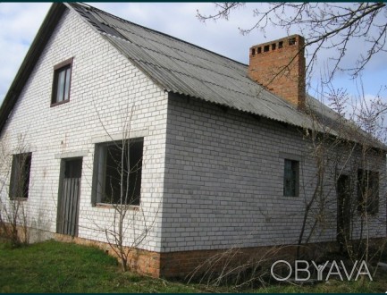 Продам кирпичный дом 11х10 с мансардой, с.Тупичев, 40 км от Чернигова и 20 км от. Тупичев. фото 1