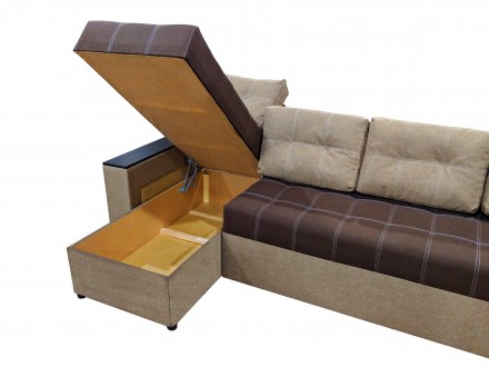 Кутовий диван Комфорт Плюс:

Робочий простір складають 4 ніші:
- в основному . . фото 7