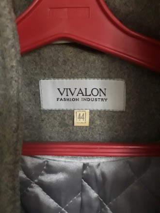 Продам теплое женское пальто из шерсти украинского производителя Vivalon . Разме. . фото 9