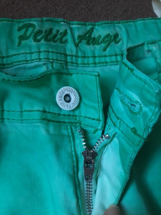 Продам новые легкие летние джинсы яркого бирюзово-зеленого цвета французской мар. . фото 7
