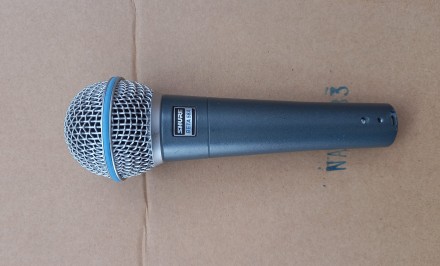 Легендарницй мікрофон Shure Beta 58A оригінал Мексика.
Стан ідеальний без подря. . фото 2