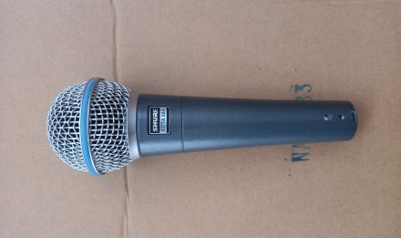 Легендарницй мікрофон Shure Beta 58A оригінал Мексика.
Стан ідеальний без подря. . фото 8