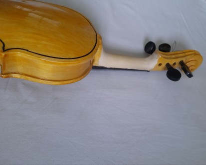 Майстрова скрипка. Виготовлена за розмірами А. Страдіварі. Розмір 4/4. Склеїна к. . фото 4