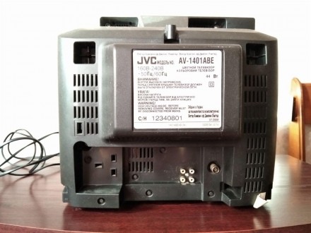 Продам компактный телевизор марки JVC в рабочем состоянии. Модель AV-1401ABE. Ди. . фото 3