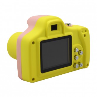 Детская цифровая фото-видео камера UL-1201, 1080P, 5MP, розовая
Детская цифрова. . фото 3