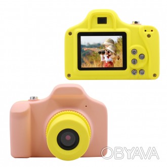 Детская цифровая фото-видео камера UL-1201, 1080P, 5MP, розовая
Детская цифрова. . фото 1