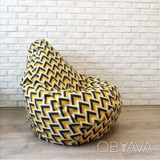 Кресло-груша - самая популярная модель бескаркасной мебели в нашей мастерской.
У. . фото 1