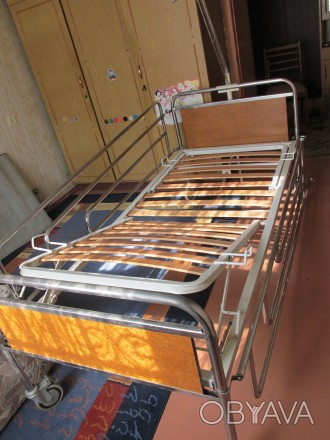 кровать ортопедическая сохранит пациента от пролежней, удобна в использовании, в. . фото 1