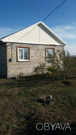 Продам или поменяю новый дом в селе Нововасильевка. 90м.кв свет, вода,(газ по ме. . фото 1