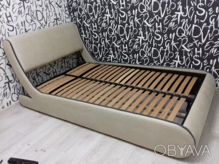 Кровать двухспальная, с подъемным механизмом и местом для белья, размер 1600х200. . фото 1