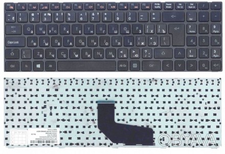 Клавиатура для ноутбука DNS (0155959, 0158645) Quanta TWH (K580S) Black, Black F. . фото 1