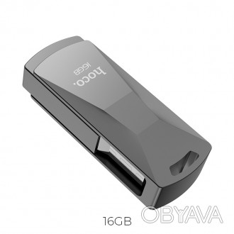 Достоинства данной модели:

Флешка для компьютера или ноутбука HOCO UD5 16GB -. . фото 1