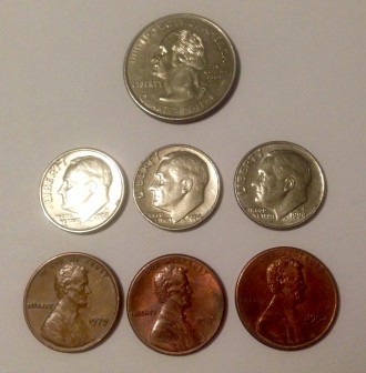 Продам монеты Liberty ( 2000, 1974, 1988, 1994,1994, 1985, 1979 года). Цена указ. . фото 2