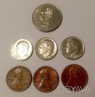 Продам монеты Liberty ( 2000, 1974, 1988, 1994,1994, 1985, 1979 года). Цена указ. . фото 1