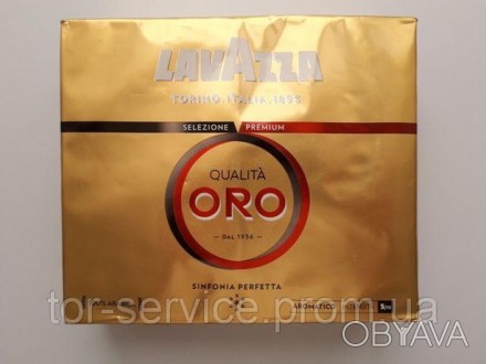 Кофе Lavazza Qualita ORO молотый Сладковатый, с легкой кислинкой вкус 100 %-ной . . фото 1