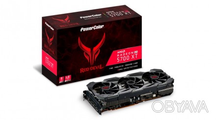 Продается видеокарта AMD Radeon RX 5700 XT 8GB GDDR6 Red Devil PowerColor (AXRX . . фото 1