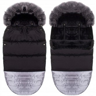 Детский конверт для коляски, санок 4 в 1 Springos SB0018 Black/Silver. Харьков. фото 1 Детский конверт для коляски, санок 4 в 1 Springos SB0018 Black/Silver. Харьков. фото 1