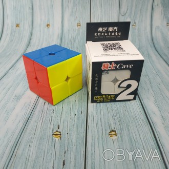 Кубик Рубика 2х2 QiYi Цветной - бюджетная новинка 2017 г, отличный скоростной ку. . фото 1