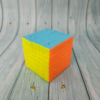Кубик Рубика 7х7 Qiyi QiXing S - новый бюджетный кубик 7х7 с улучшенным механизм. . фото 4