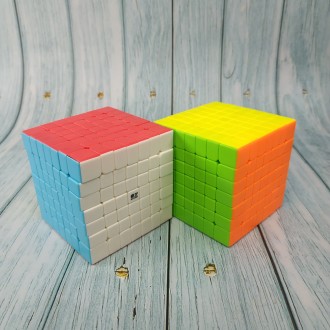 Кубик Рубика 7х7 Qiyi QiXing S - новый бюджетный кубик 7х7 с улучшенным механизм. . фото 2