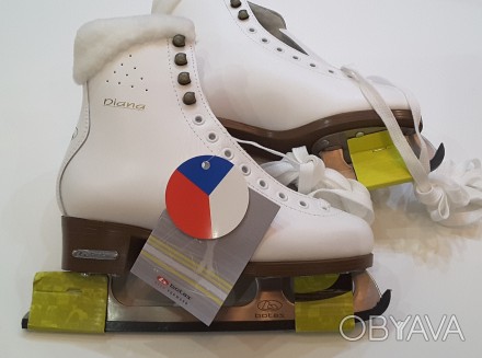 Botas, коньки, фигурное катание, 37 размер, стопа 24 см, чехия