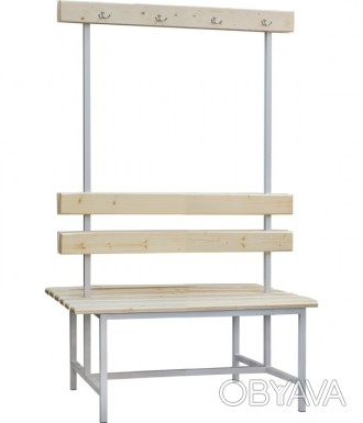 Скамейка предназначена для использования в раздевалках спортзалов, бассейнов, пр. . фото 1