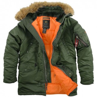 Американские куртки Аляска Alpha Industries. 
Модель: N-3B Slim Fit Parka. 
В . . фото 7