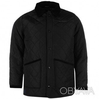 Продам новую стеганную демикуртку (легкая) черного цвета для мужчин известной фи. . фото 1