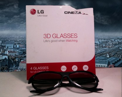Новые 3D очки. LG GLASSES Ни разу не пользовались, в родной упаковке. В упаковке. . фото 2