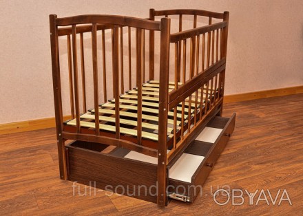 Детская кроватка Комфорт – это спокойный сон и комфорт для малыша. Основание для. . фото 1