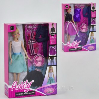 Кукла с одеждой и обувью Anlily. Одесса. фото 1 Кукла с одеждой и обувью Anlily. Одесса. фото 1