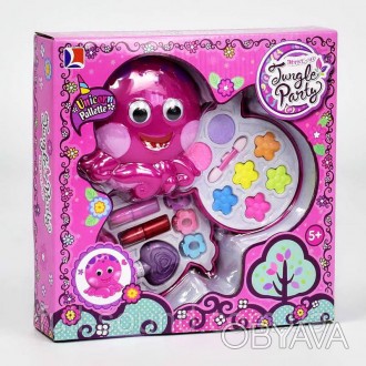 красивый игровой набор косметики для маленькой леди в виде осьминога, в него вхо. . фото 1