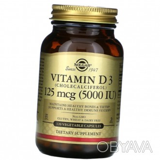 
Vitamin D3 5000 IU 120 veg caps
✅Только оригинальная продукция, отправка в день. . фото 1