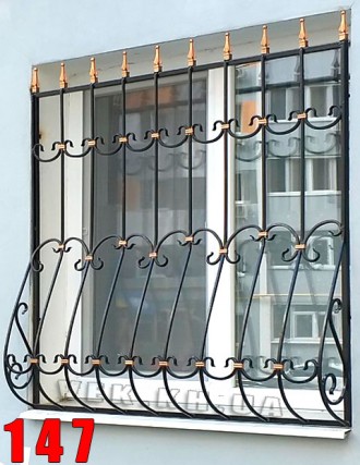Решётки ВЕК на окна - красота и мощь защитит вашу недвижимость в Харькове. Решёт. . фото 7